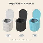 -50 % · OFFRE LIMITÉE · QuickPotty™ · Toilettes d’extérieur pliables et portables