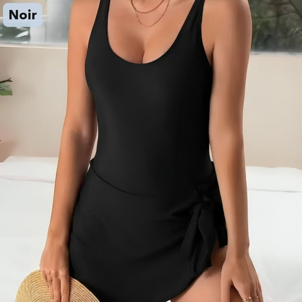 -50 % · OFFRE LIMITÉE · SilhouFit™ · Maillot de bain qui affine votre silhouette sans effort !