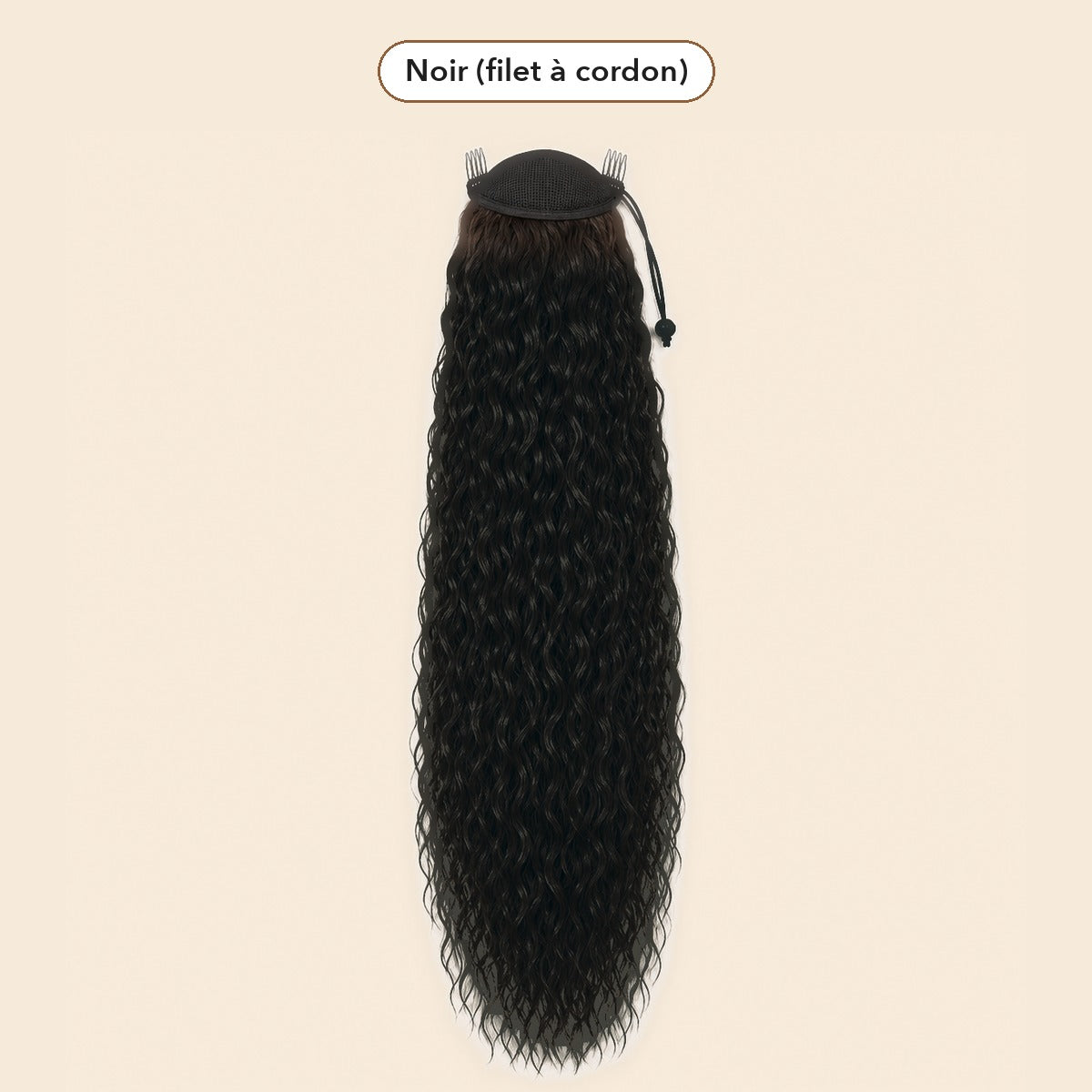 -50 % · OFFRE LIMITÉE · ClipCurls™ · Extensions cheveux bouclés avec queue de cheval