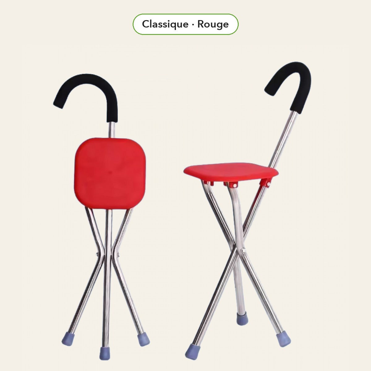 -50 % · OFFRE LIMITÉE · CrutchSeat™ · Aucun siège en vue ? Maintenant, vous en avez un.