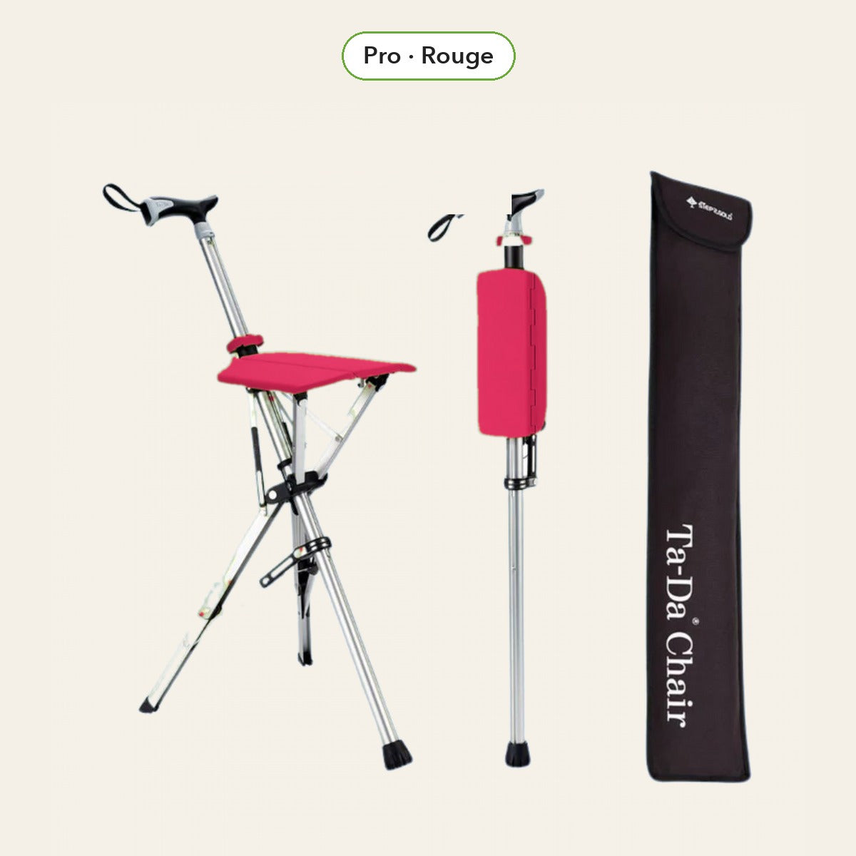-50 % · OFFRE LIMITÉE · CrutchSeat™ · Aucun siège en vue ? Maintenant, vous en avez un.