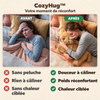 -50 % · OFFRE LIMITÉE · CozyHug™ · Peluche lestée vache Highland