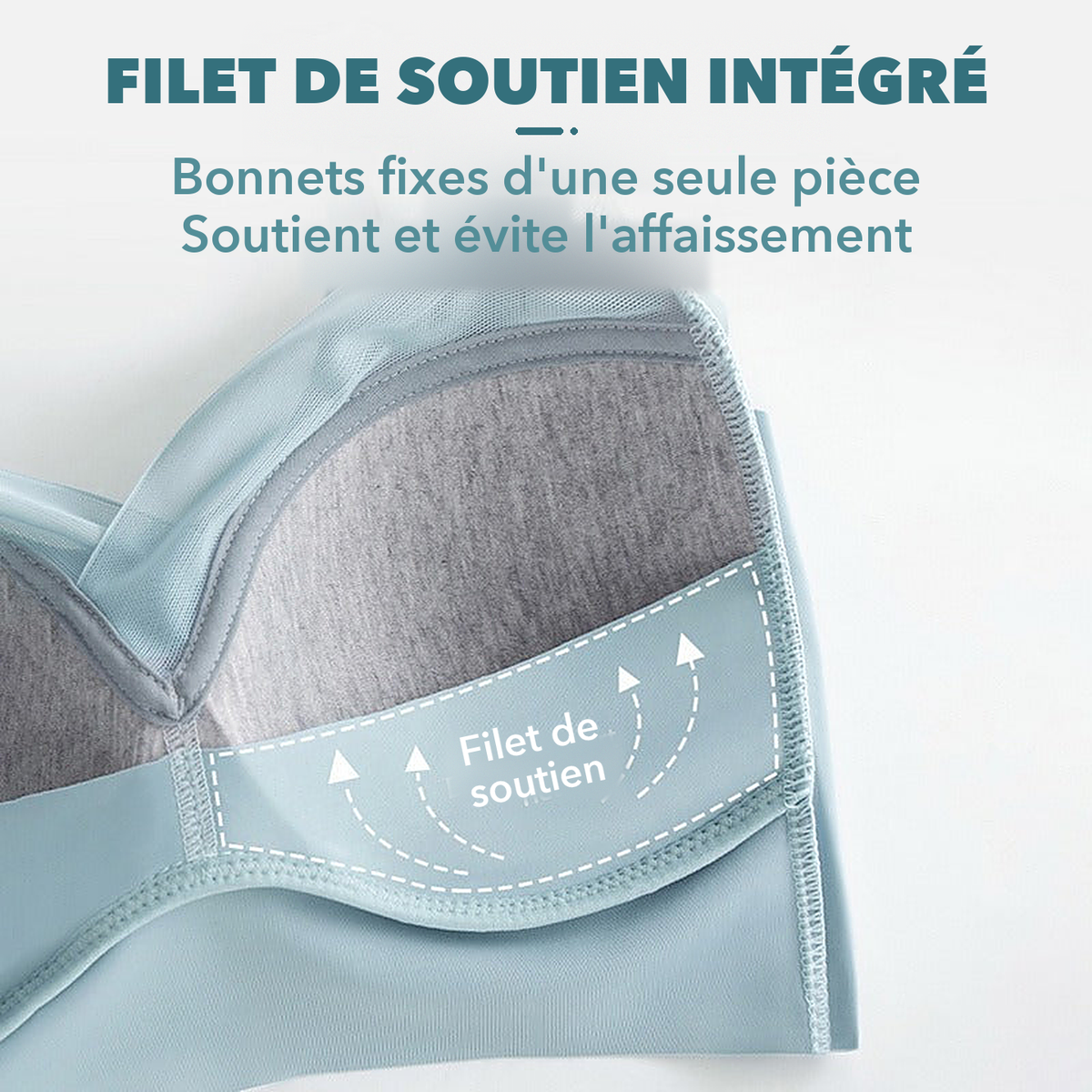 -50 % · OFFRE LIMITÉE · SupportBra™ · Soutien-gorge sans coutures