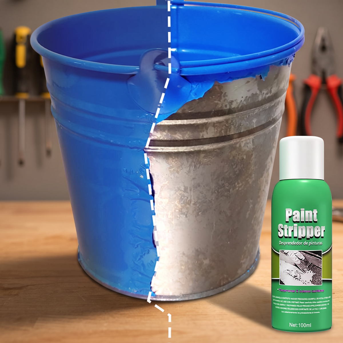 1+2 OFFERT · AUJOURD'HUI · PaintErase™ · Dissolvant de peinture rapide Pro