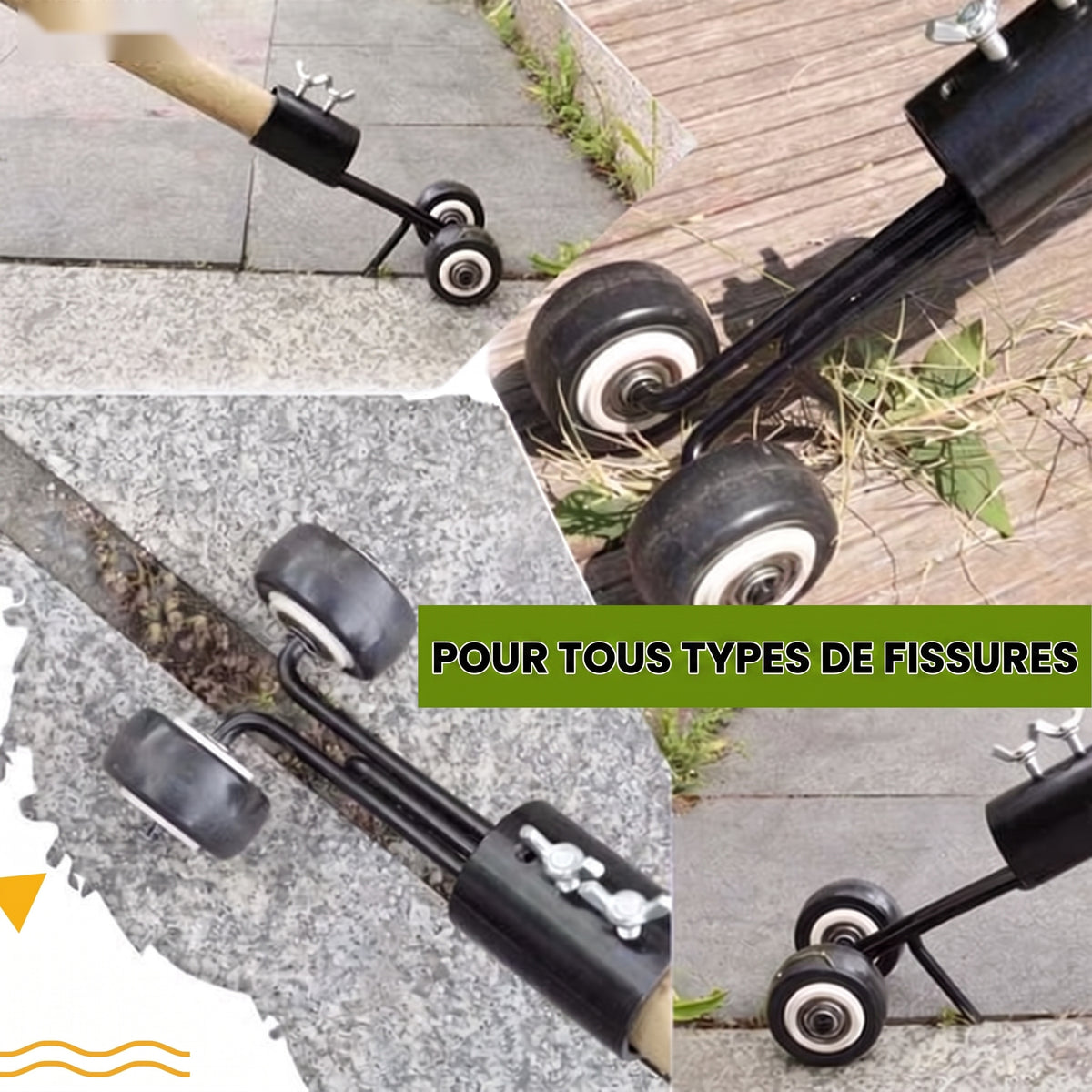 -50 % · OFFRE LIMITÉE · WeedEraser™ · Éliminez les mauvaises herbes sans effort