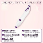 -50 % · OFFRE LIMITÉE · SpotlessXpert™ · Appareil électrique anti-imperfections
