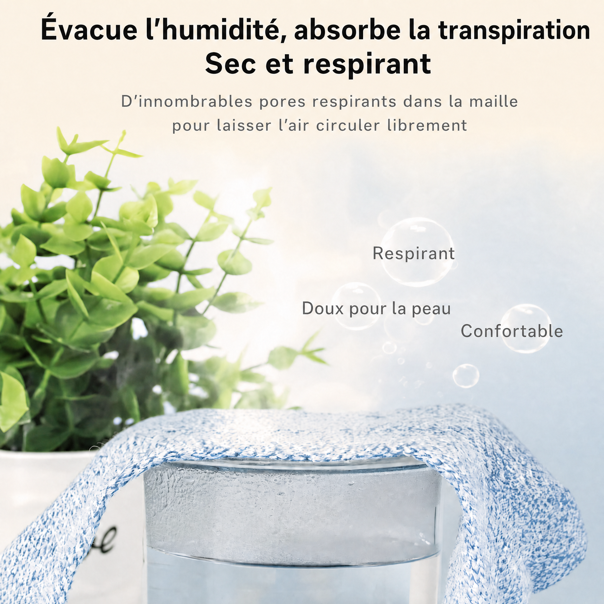 1 boîte + 1 boîte OFFERT · AUJOURD'HUI · FreshSole™ · Des pieds frais toute la journée !