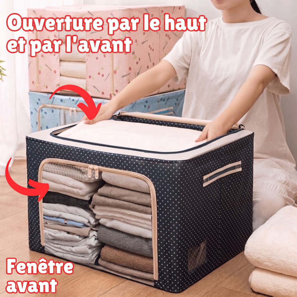-50 % · OFFRE LIMITÉE · SpaceSmart™ · Un espace de rangement pratique et supplémentaire !