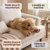 -50 % · OFFRE LIMITÉE · CozyHug™ · Peluche lestée vache Highland