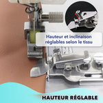 -50 % · OFFRE LIMITÉE · SwiftStitch™ · Cousez des coutures parfaitement droites ! Rapide et facile !