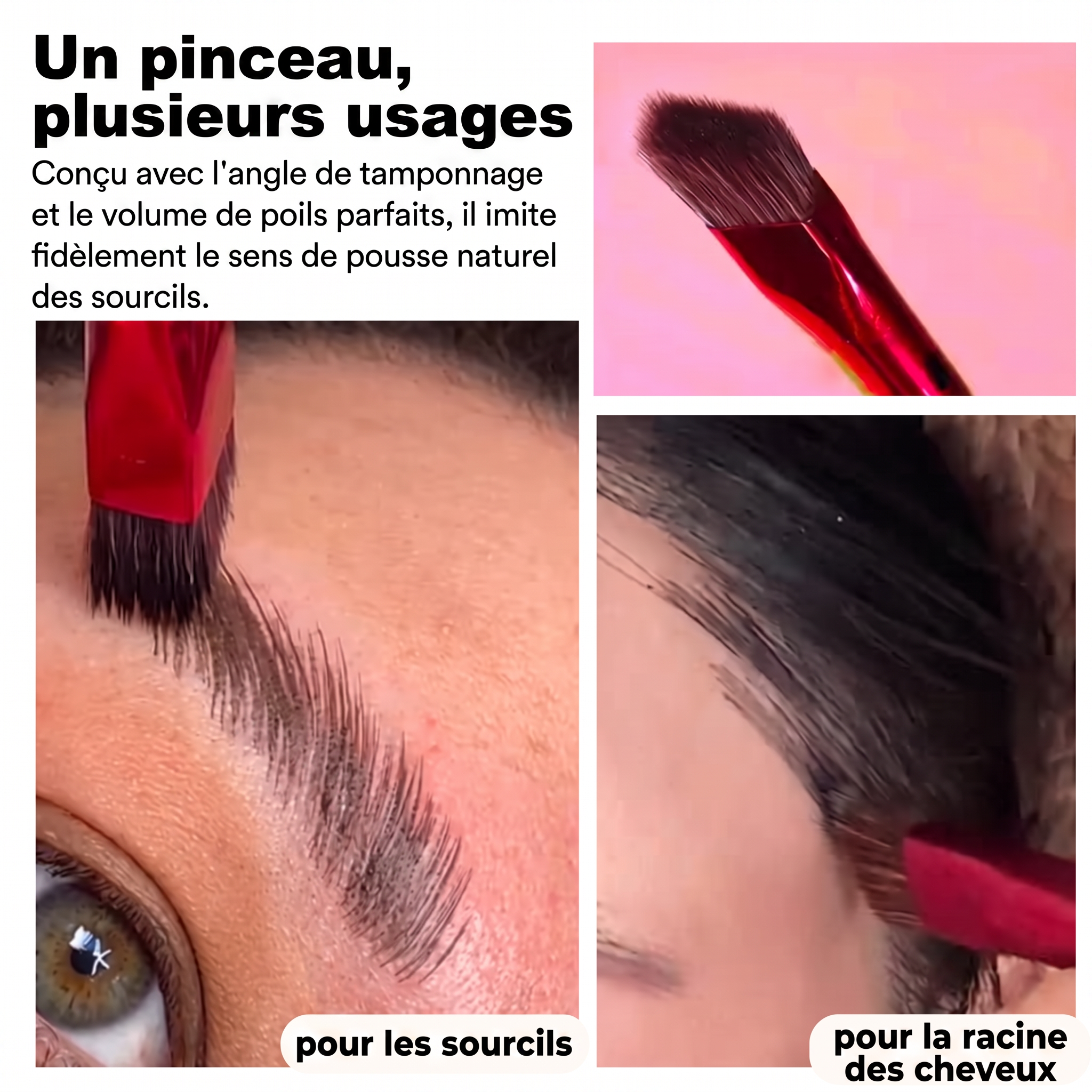 1+1 OFFERT · AUJOURD'HUI · BrowDefine™ · Brosse de définition des sourcils
