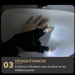 -50 % · OFFRE LIMITÉE · GlovePro™ · Gants LED