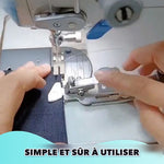 -50 % · OFFRE LIMITÉE · SwiftStitch™ · Cousez des coutures parfaitement droites ! Rapide et facile !