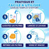 1+1 OFFERT · AUJOURD'HUI · DirtCatcher™ · Filtre anti-saleté pour machine à laver