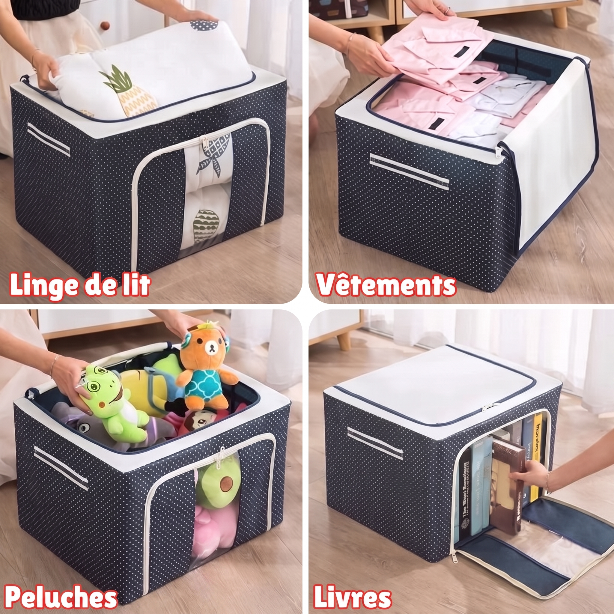 -50 % · OFFRE LIMITÉE · SpaceSmart™ · Un espace de rangement pratique et supplémentaire !