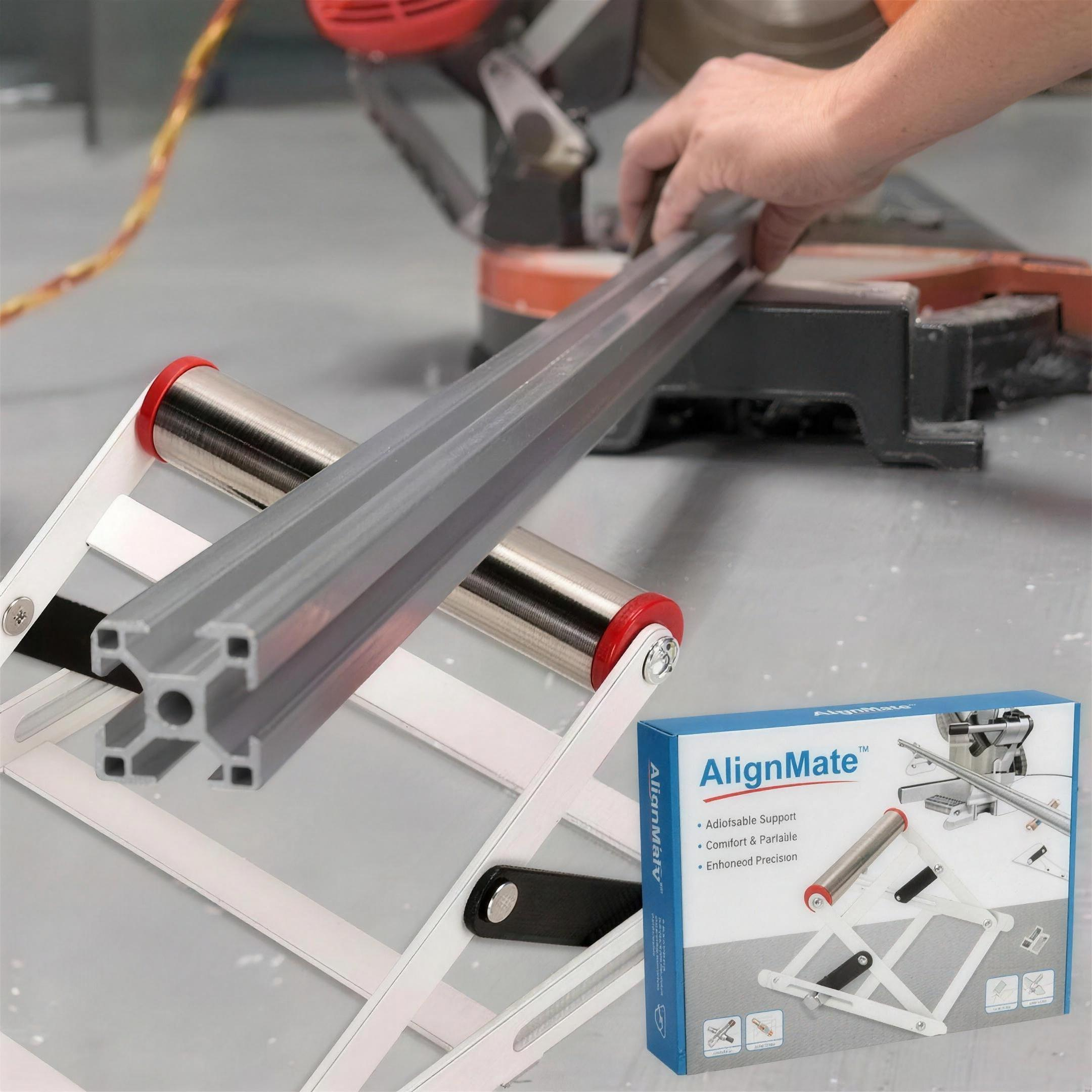-50 % · OFFRE LIMITÉE · AlignMate™ · Support réglable pour machine de découpe