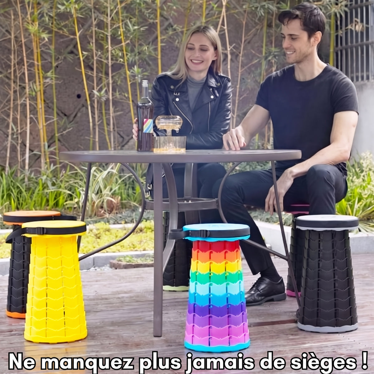 -50 % · OFFRE LIMITÉE · WanderSeat™ · Profitez d’une assise confortable, où que vous soyez !