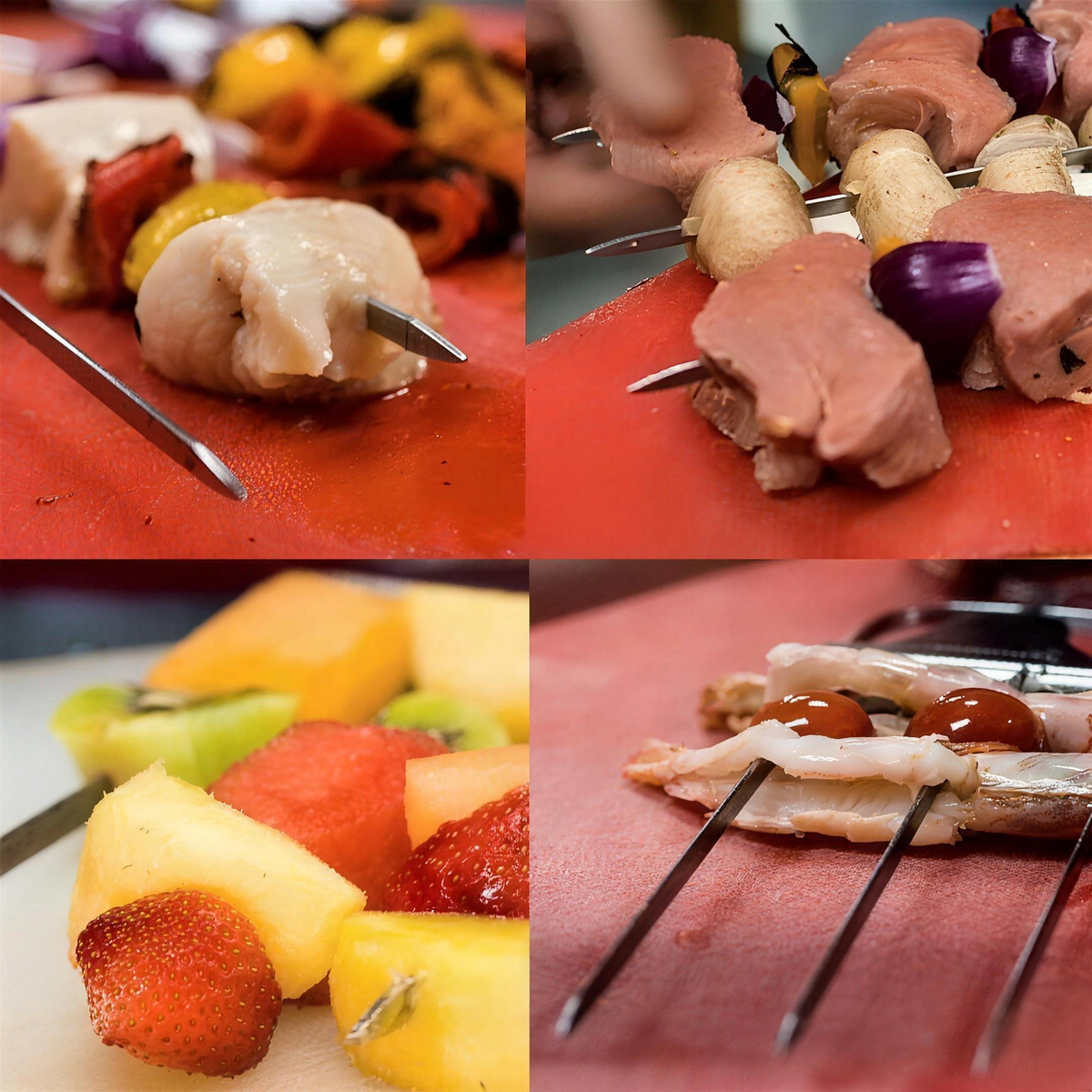 1+1 OFFERT · AUJOURD'HUI · SkewerPro™ · Brochettes de barbecue 3-en-1