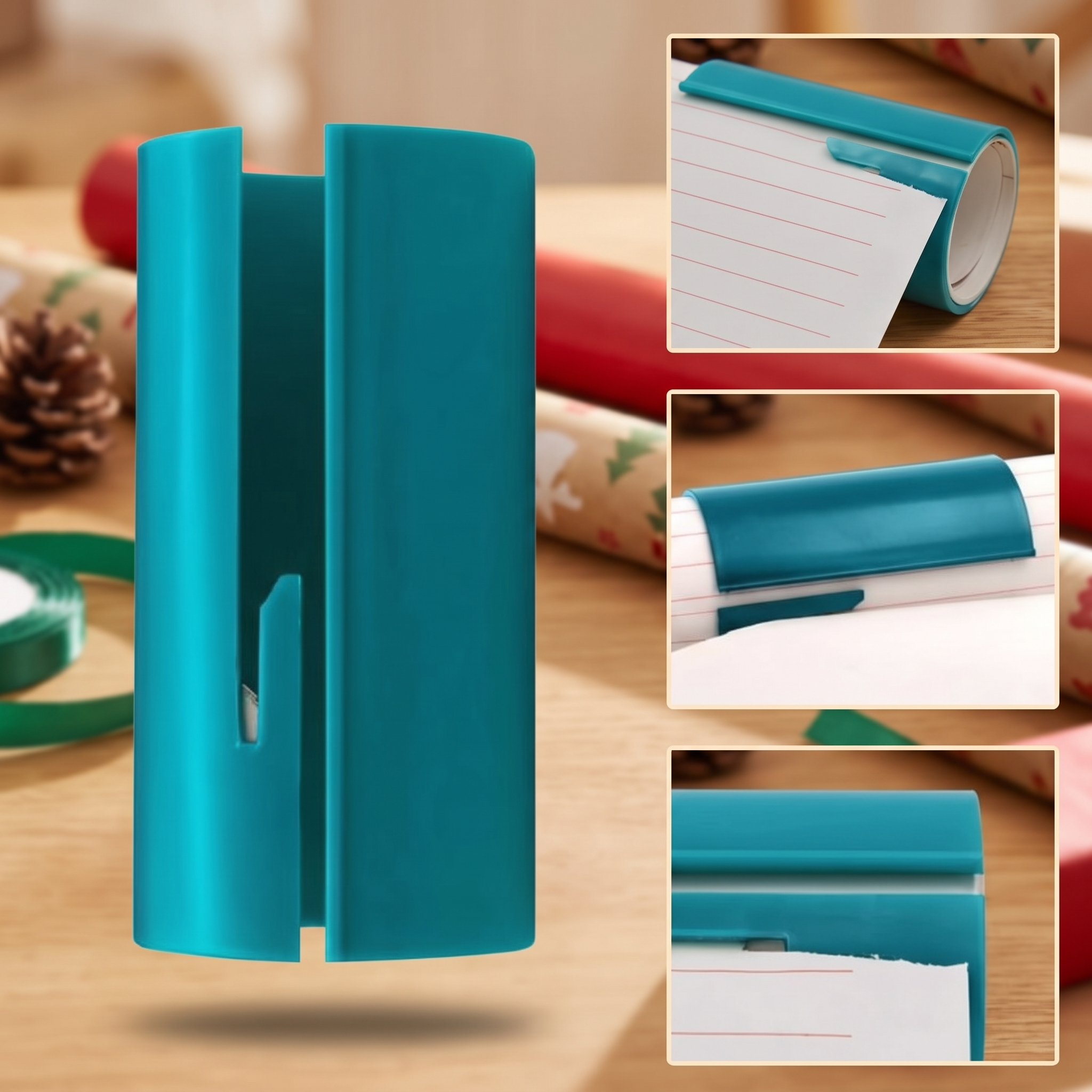 -50 % · OFFRE LIMITÉE · EasyCutter™ · Coupe-papier cadeau