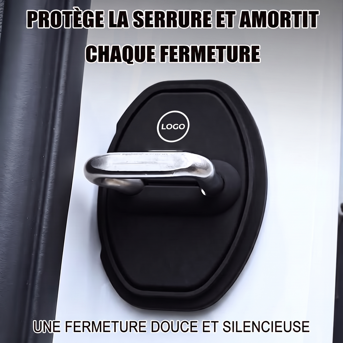 2+2 OFFERT · AUJOURD'HUI · LatchArmor™ · Protège vos serrures de porte contre les dommages