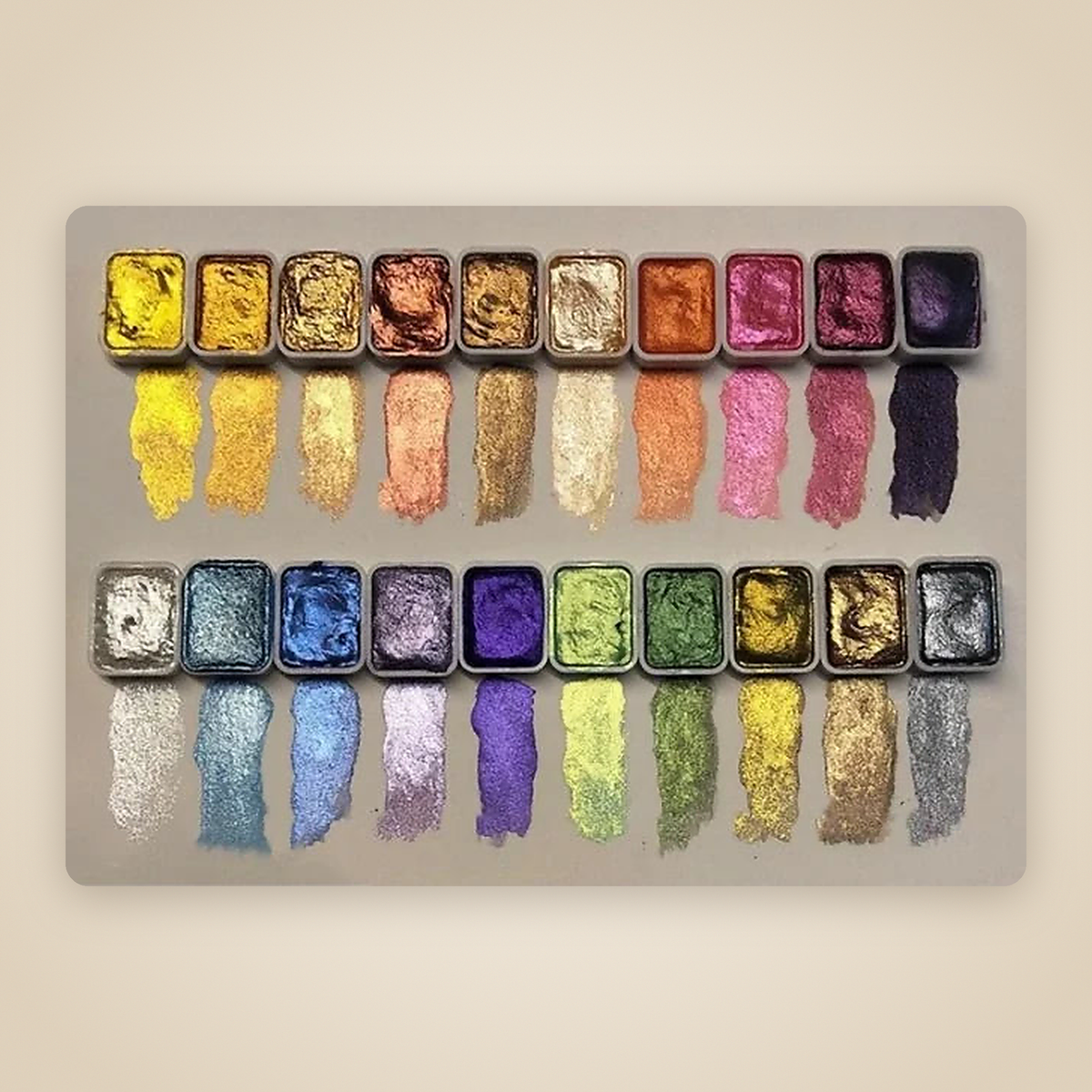 -50 % · OFFRE LIMITÉE · ArtShine™ · Pigments de gouache nacrés