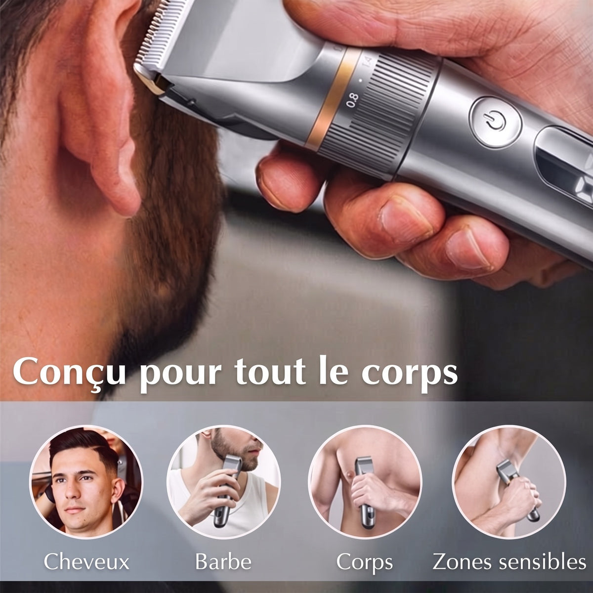 -50 % · OFFRE LIMITÉE · StyleMaster™ · Des dégradés parfaits, en toute simplicité !