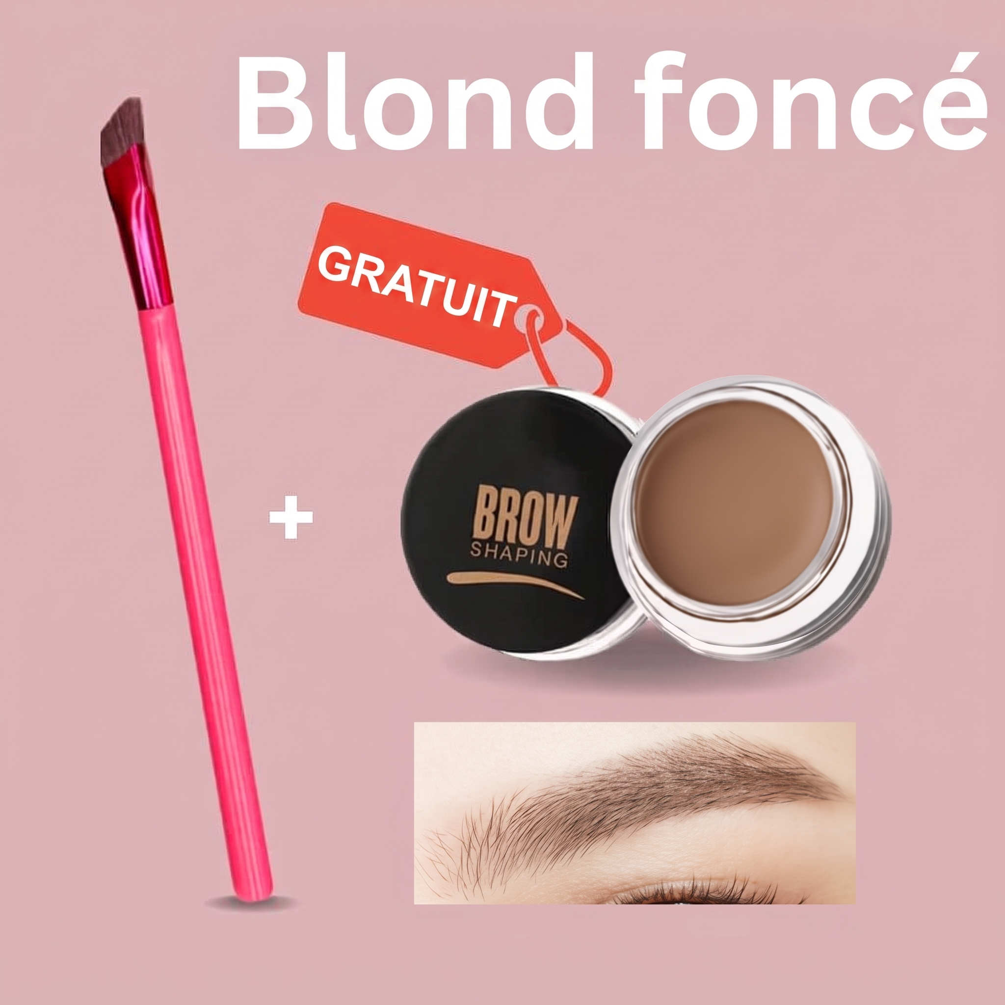 1+1 OFFERT · AUJOURD'HUI · BrowDefine™ · Brosse de définition des sourcils