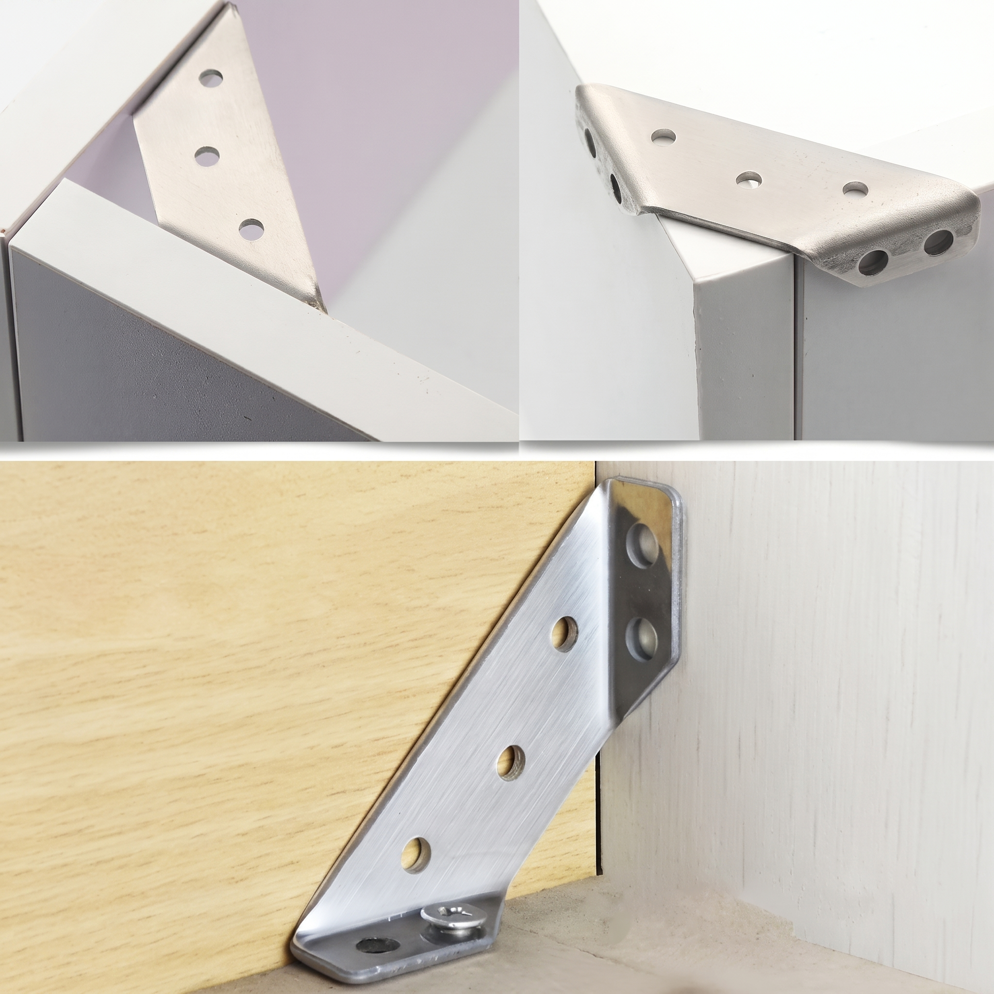 5+5 OFFERT · AUJOURD'HUI · CornerFix™ · Connecteurs d’angle robustes en acier inoxydable