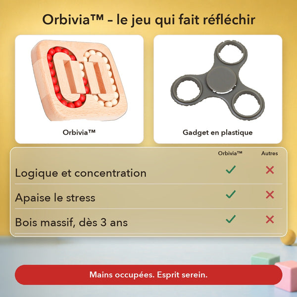 -50 % · OFFRE LIMITÉE · Orbivia™ · Perles magiques anti-stress