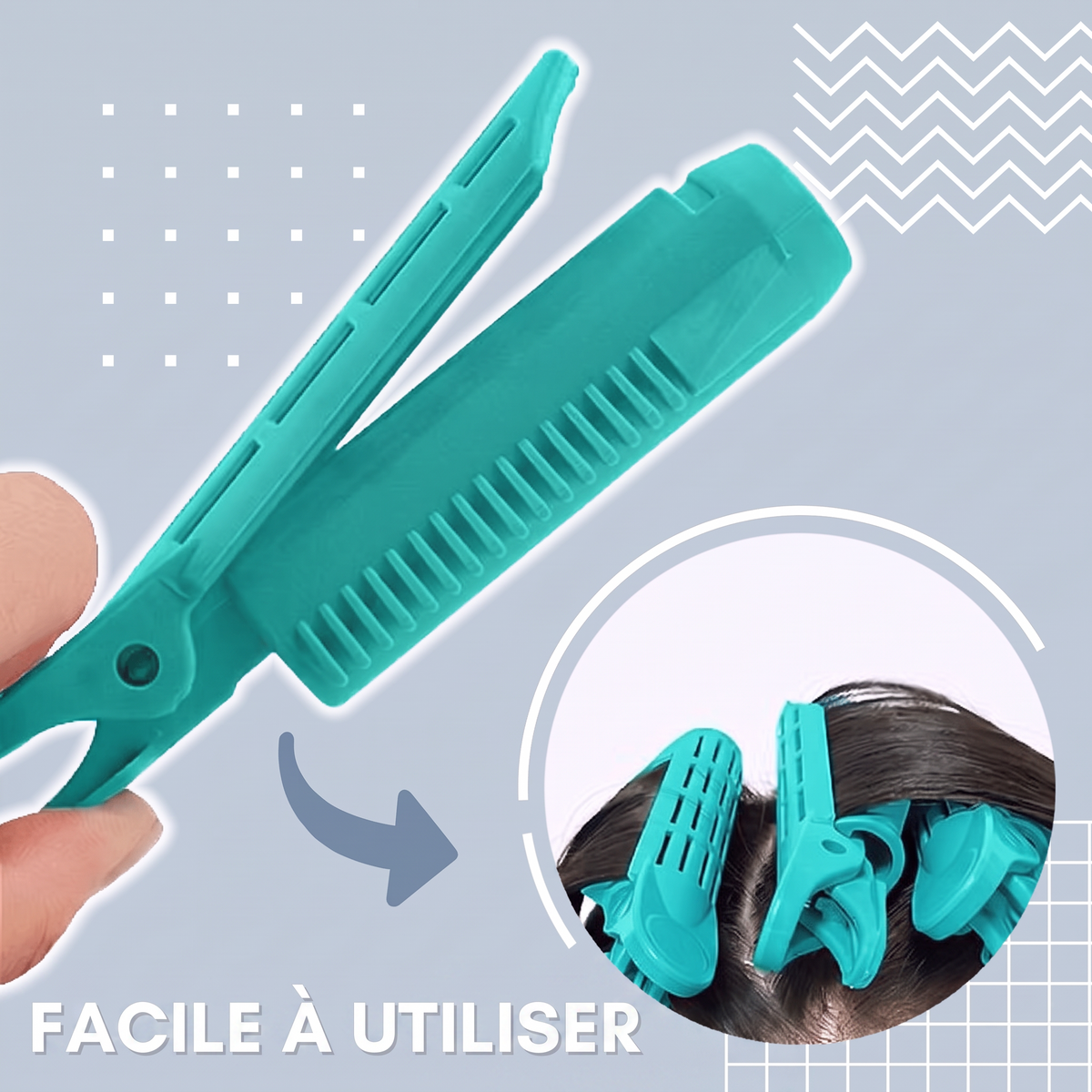 1+1 OFFERT · AUJOURD'HUI · Volumagic™ · Augmentez instantanément le volume de vos cheveux !