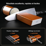 -50 % · OFFRE LIMITÉE · SharpGlide™ · Aiguiseur de couteaux à rouleau