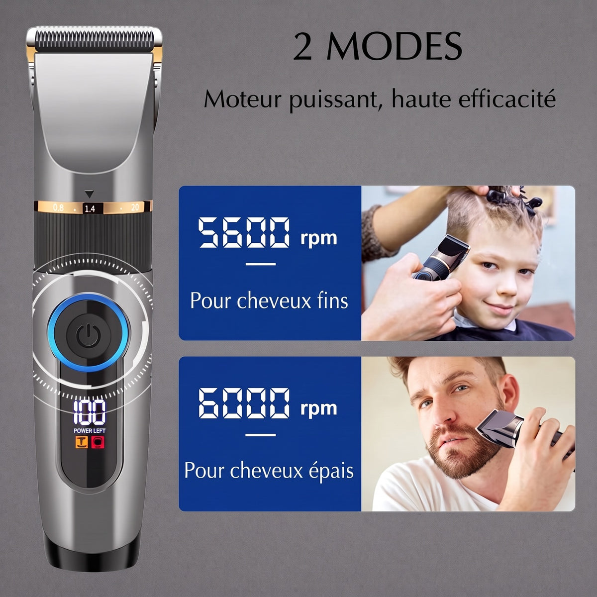 -50 % · OFFRE LIMITÉE · StyleMaster™ · Des dégradés parfaits, en toute simplicité !
