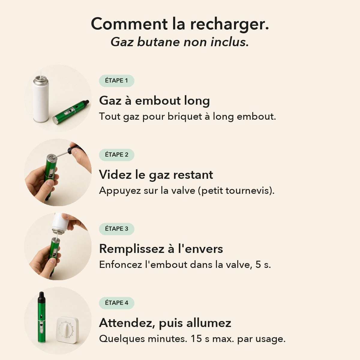 1+1 OFFERT · AUJOURD'HUI · PipeTorch™ · Pipe à briquet intégré