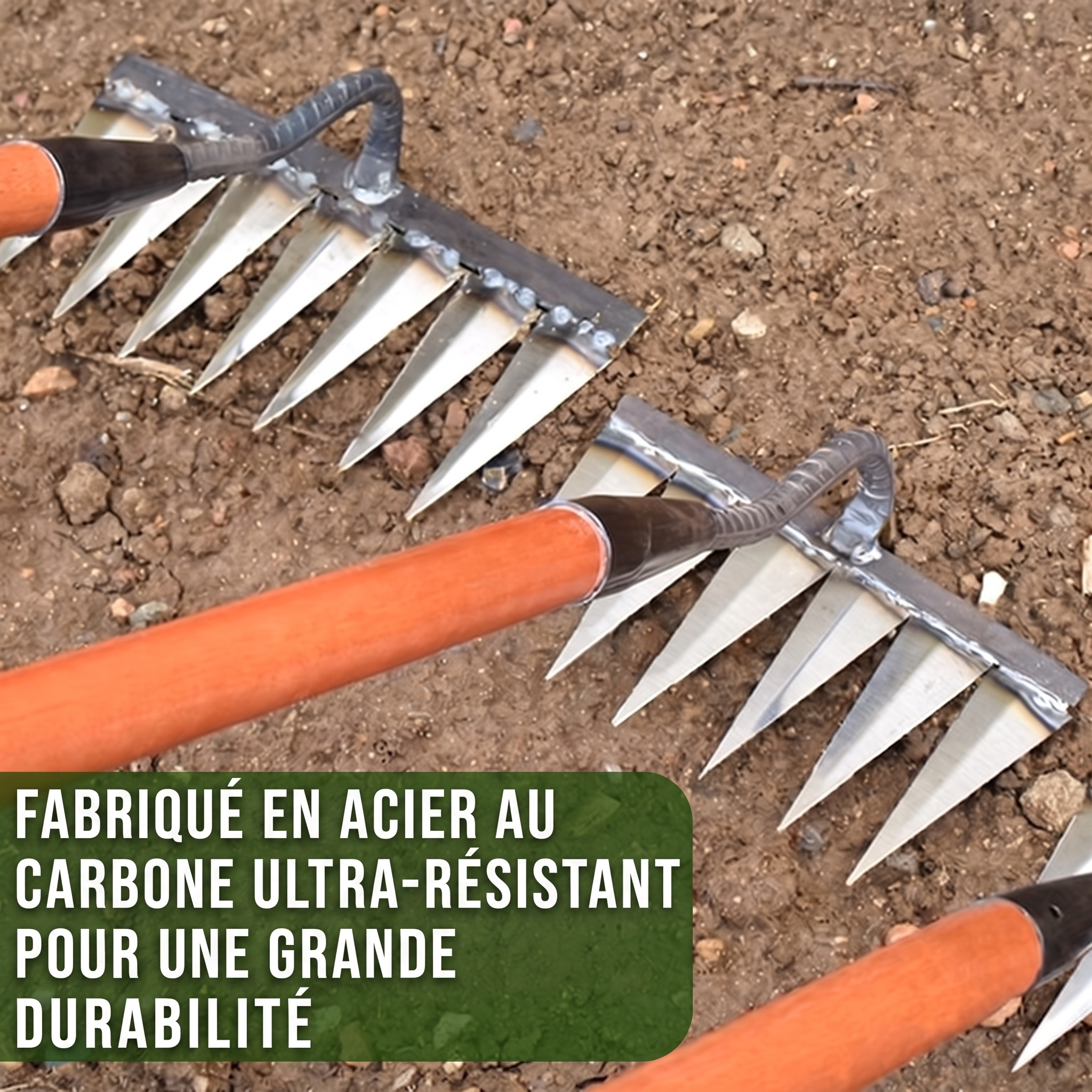 -50 % · OFFRE LIMITÉE · WeedBuster™ · La racine sort avec l'herbe, elle ne repousse plus !