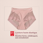 1+1 OFFERT · AUJOURD'HUI · SilkSculpt™ · Culottes élégantes en soie glacée