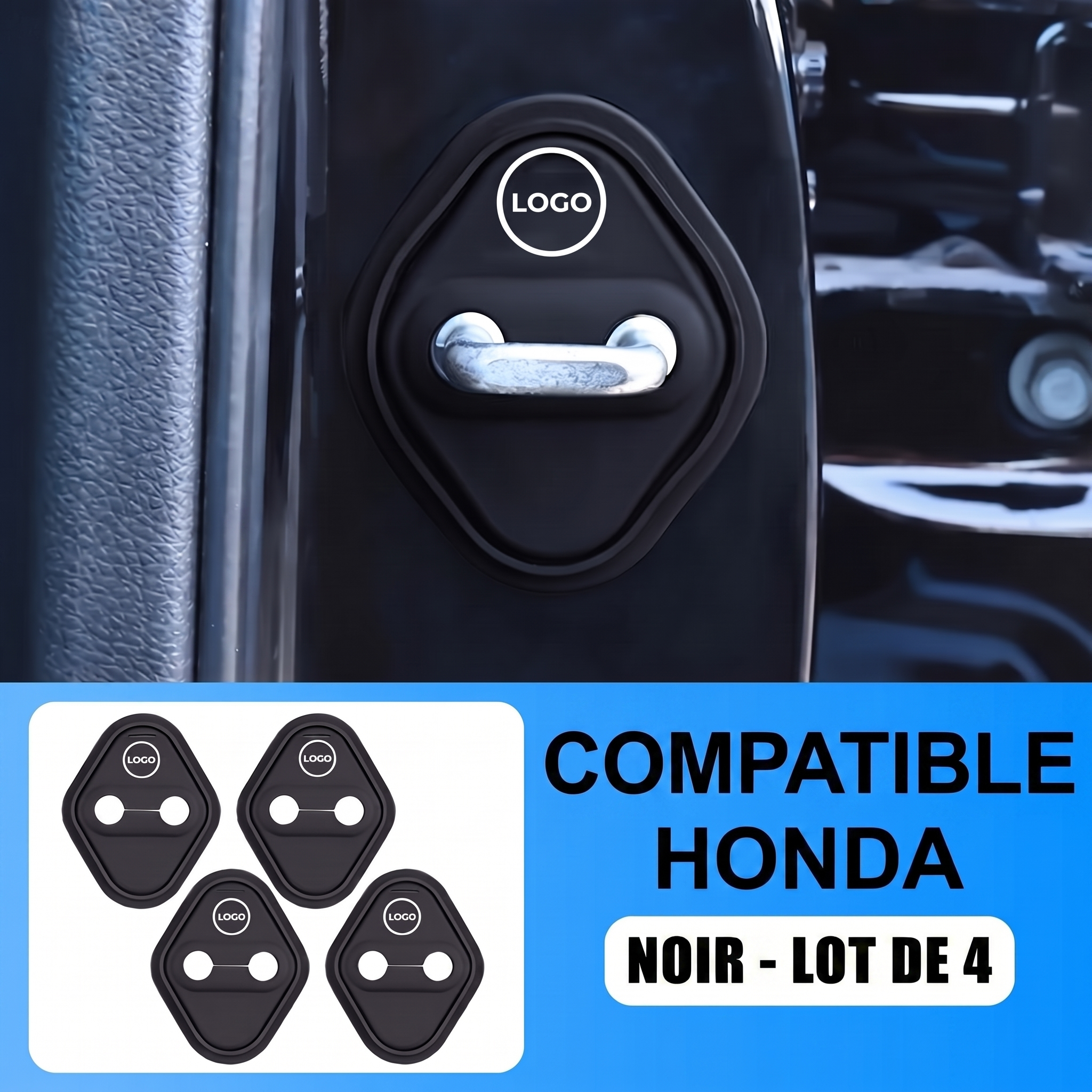 2+2 OFFERT · AUJOURD'HUI · LatchArmor™ · Protège vos serrures de porte contre les dommages