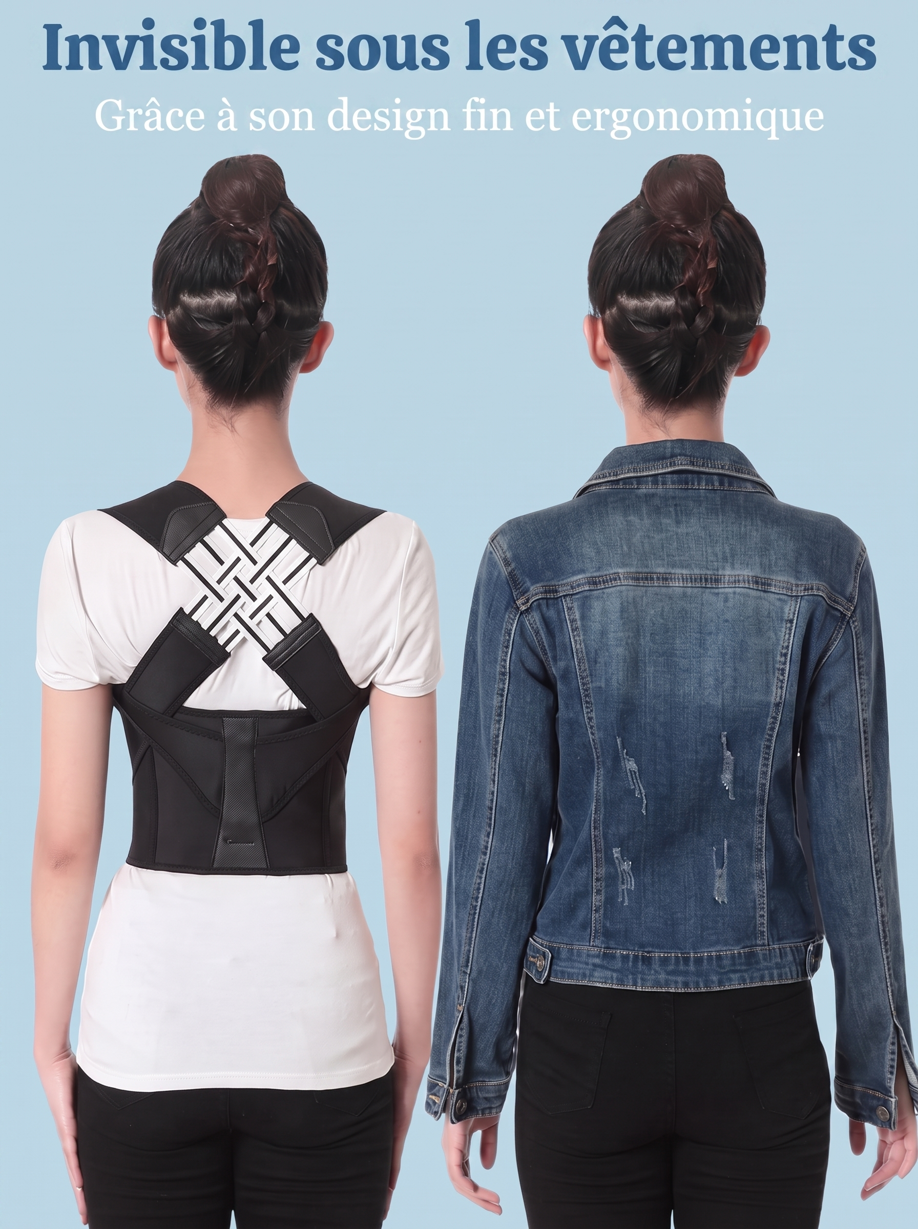 -50 % · OFFRE LIMITÉE · FormFit™ · Correcteur de posture