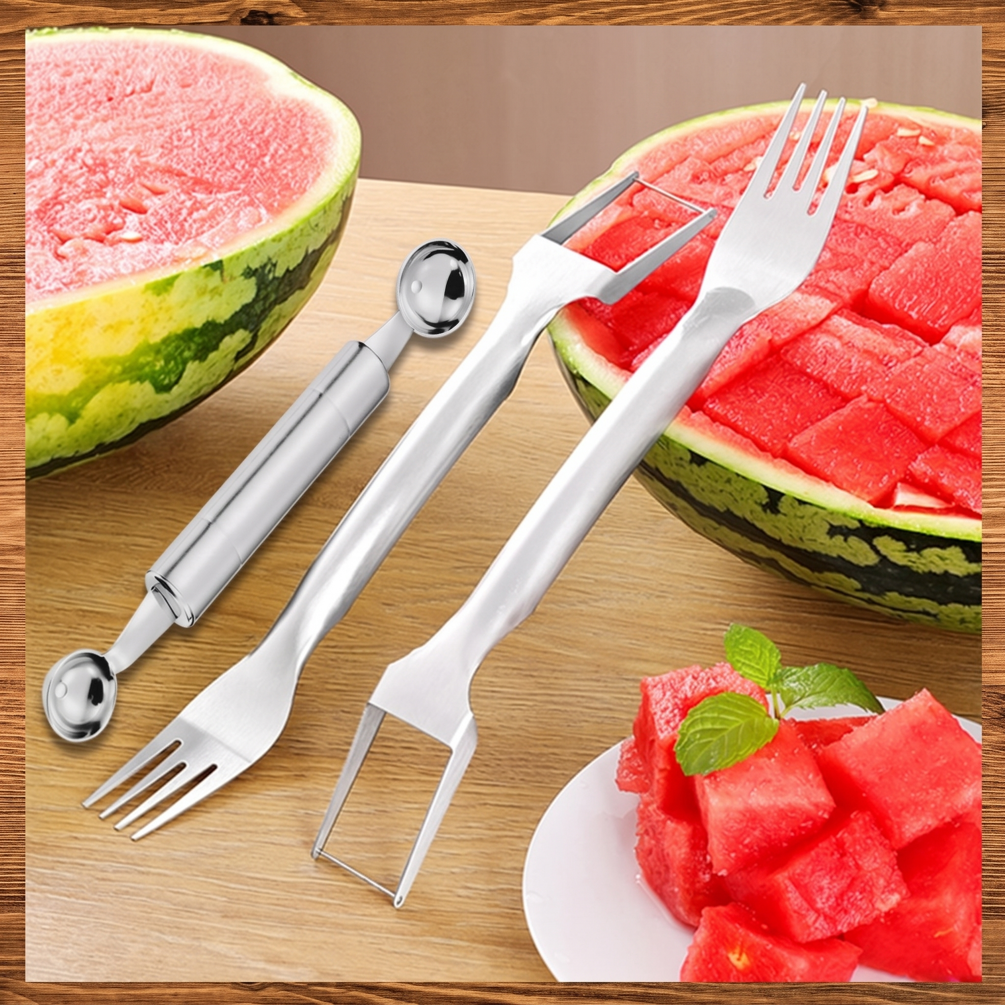 -50 % · OFFRE LIMITÉE · FruitBites™ · Une nouvelle façon de couper vos fruits !