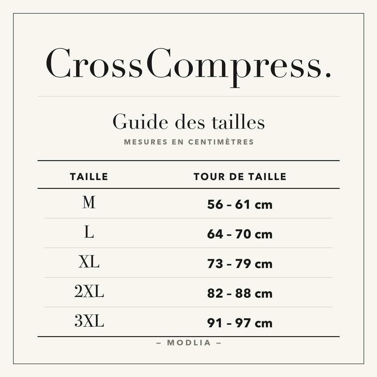 1+1 OFFERT · AUJOURD'HUI · CrossCompress · Gaine amincissante taille haute