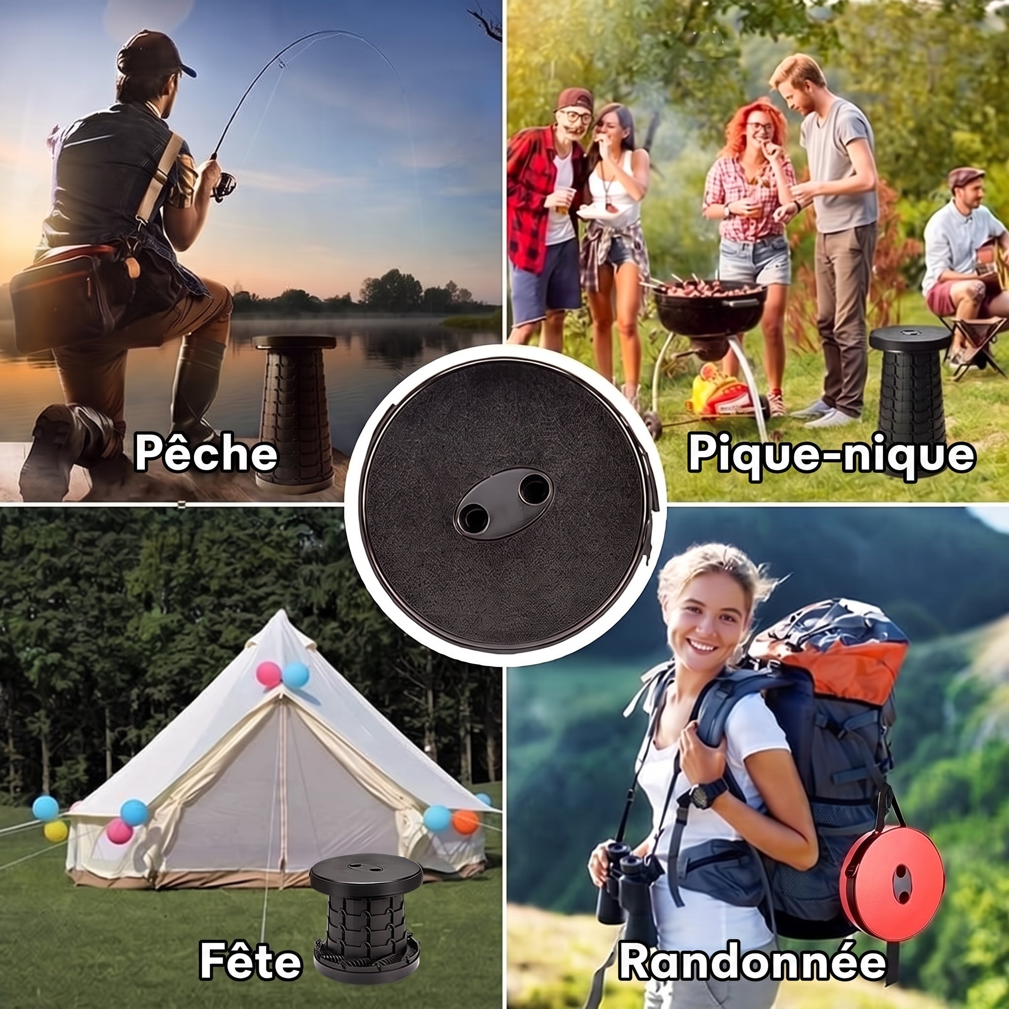 -50 % · OFFRE LIMITÉE · WanderSeat™ · Profitez d’une assise confortable, où que vous soyez !