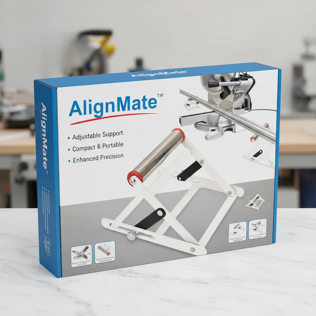 -50 % · OFFRE LIMITÉE · AlignMate™ · Support réglable pour machine de découpe