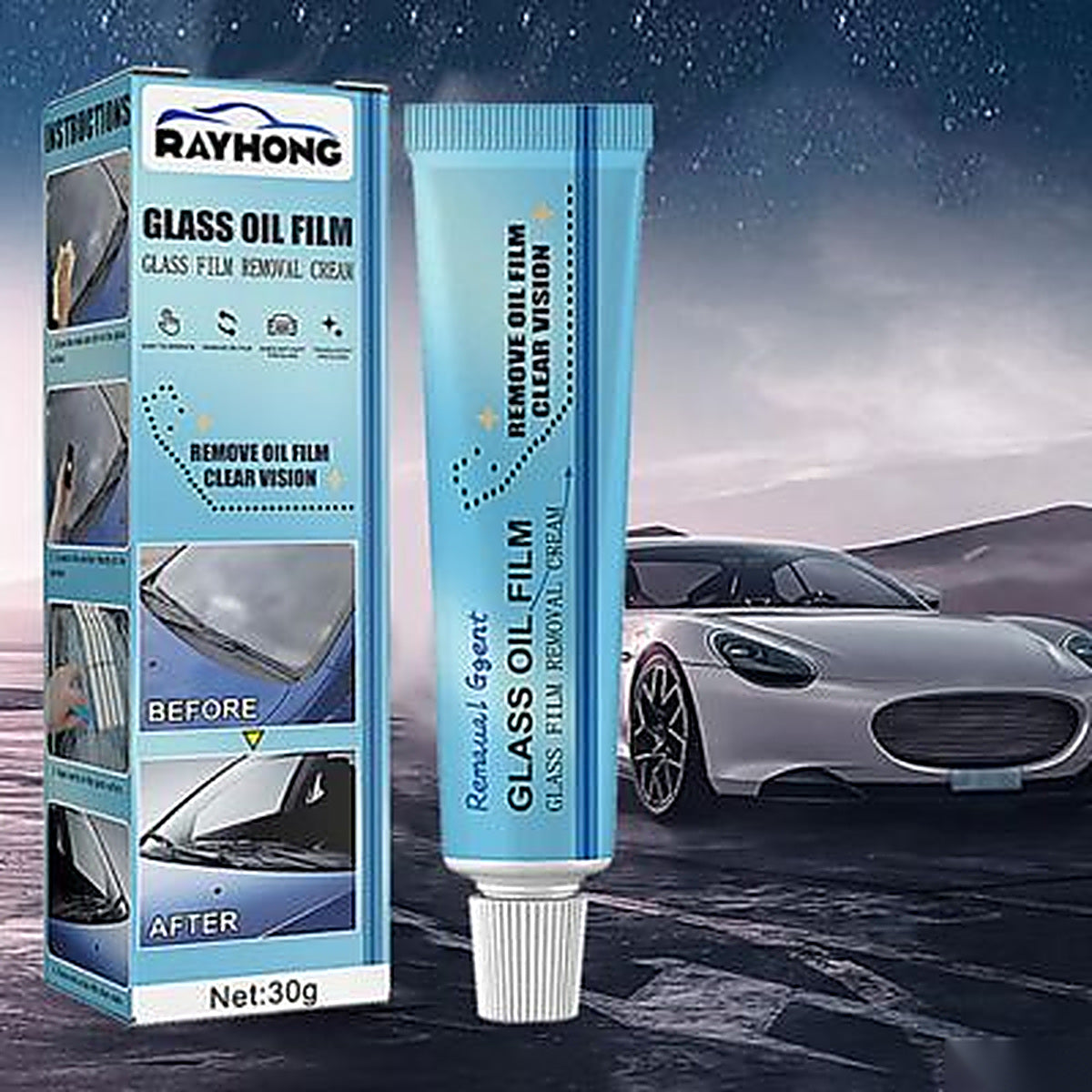 1+1 OFFERT · AUJOURD'HUI · ClearView™ · Dégraissant pour Vitres