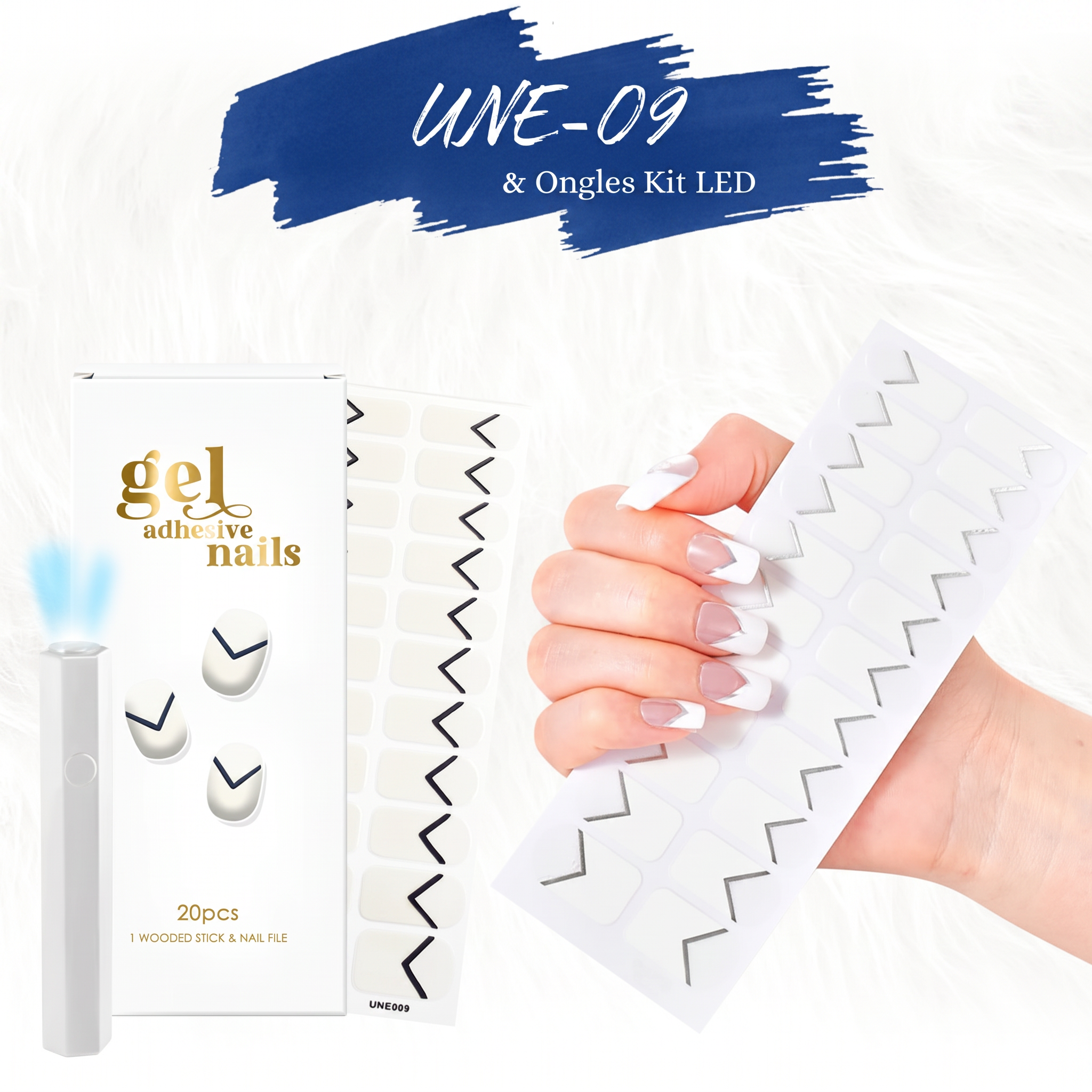 -50 % · OFFRE LIMITÉE · EZGel™ · Obtenez des ongles dignes d'un salon, où que vous soyez !