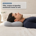 -50 % · OFFRE LIMITÉE · CloudPillow™ · Oreiller Mémoire de Forme
