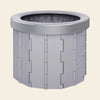 -50 % · OFFRE LIMITÉE · QuickPotty™ · Toilettes d’extérieur pliables et portables