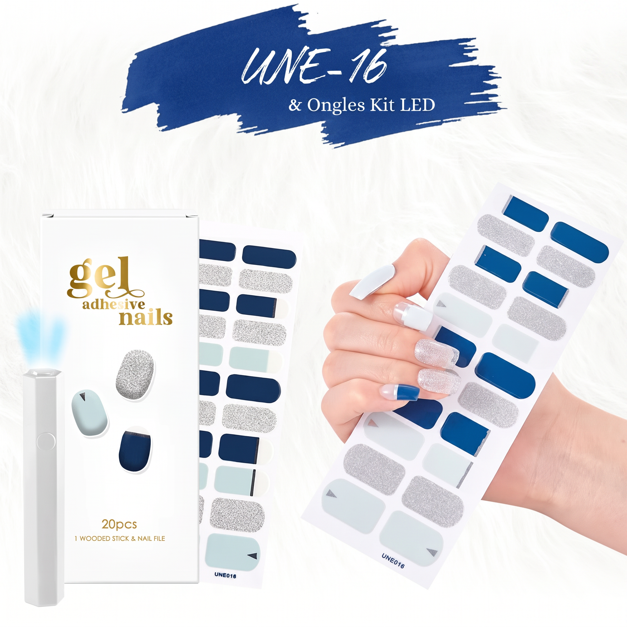 -50 % · OFFRE LIMITÉE · EZGel™ · Obtenez des ongles dignes d'un salon, où que vous soyez !