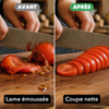 -50 % · OFFRE LIMITÉE · SharpGlide™ · Aiguiseur de couteaux à rouleau