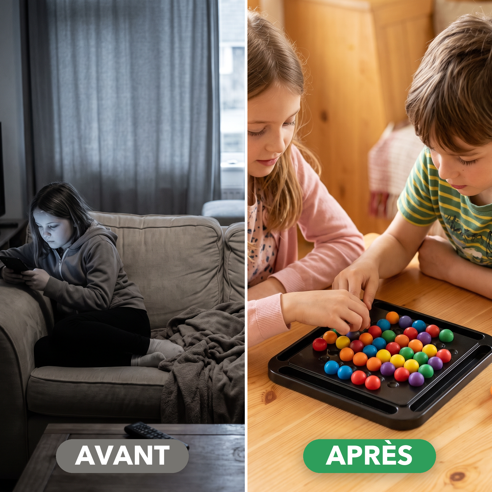 -50 % · OFFRE LIMITÉE · ColorClash™ · Stimulez votre cerveau tout en vous amusant !