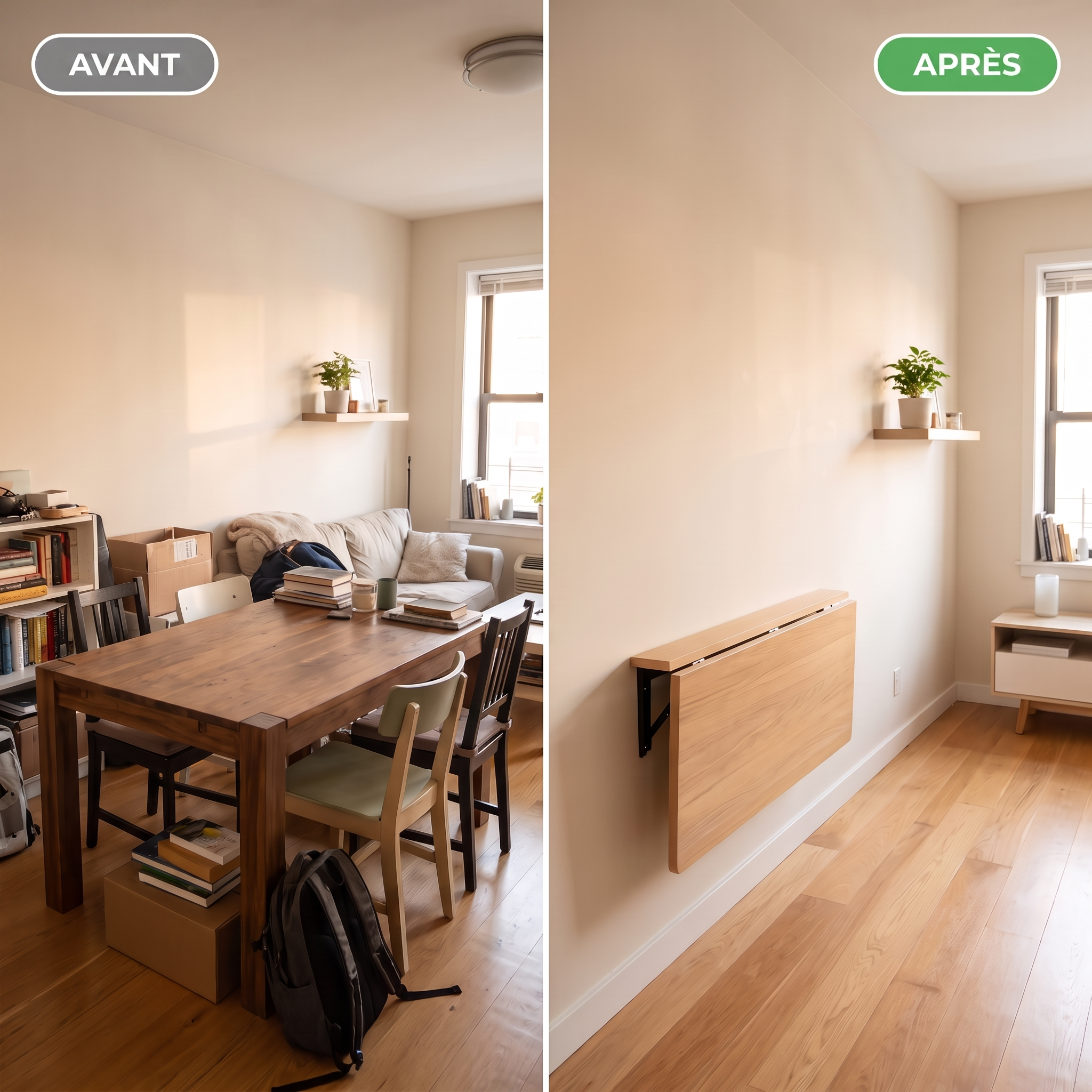 -50 % · OFFRE LIMITÉE · LockNFold™ · La solution pour optimiser les espaces restreints !
