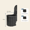 -50 % · OFFRE LIMITÉE · QuickPotty™ · Toilettes d’extérieur pliables et portables